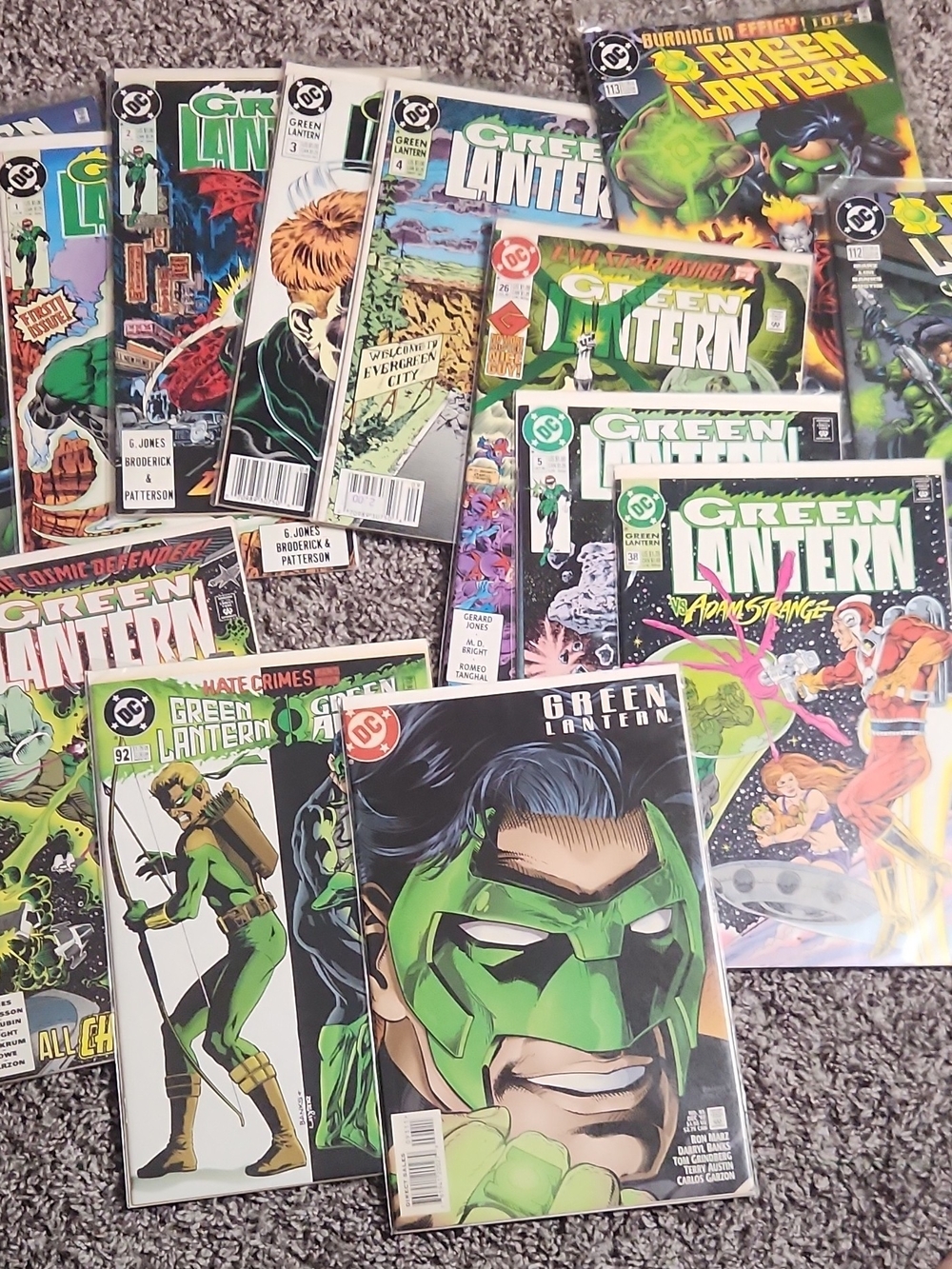DC Green Lantern Comic Book Lot Of 14